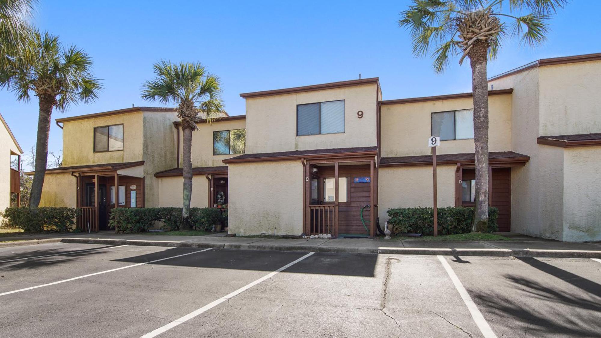 5 Minutes Walk To Beach, Family Friendly With Shared Pool, Tennis Court Panama City Beach